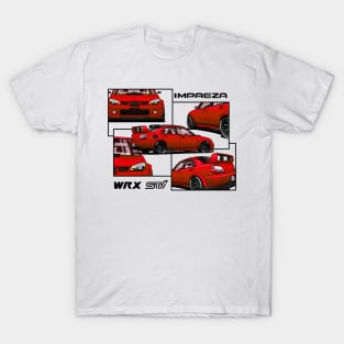 Impreza hawkeye WRX STI, JDM T-Shirt